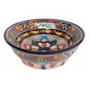 Mexican Talavera Vessel Sink VS17